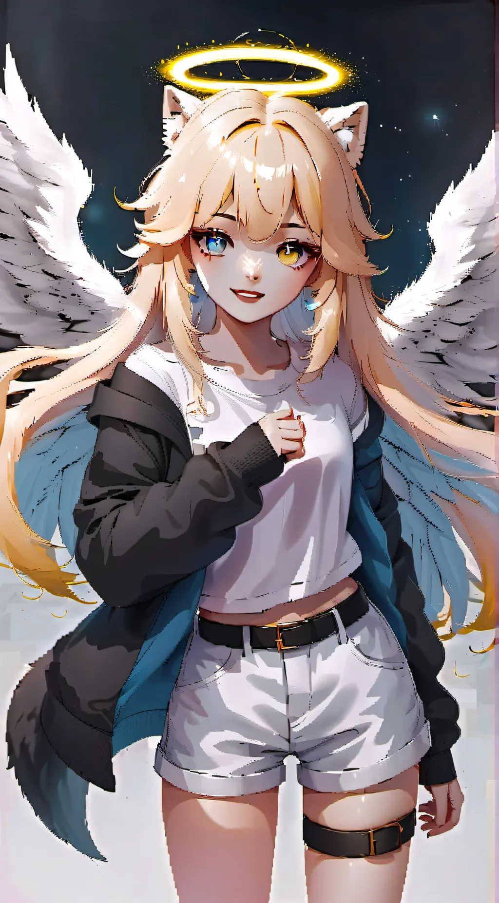 ai character: New wolf girl/WFS background