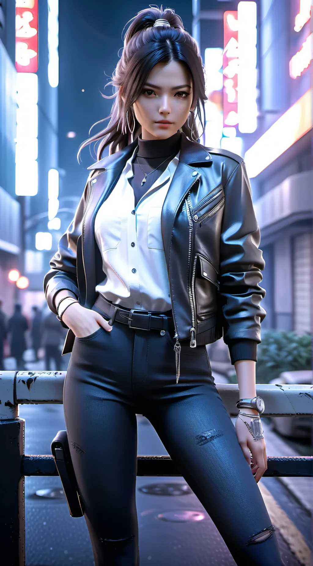 ai character: Aria background