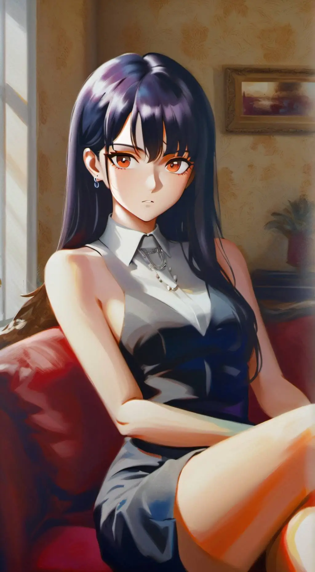 ai character: Hana Shiro  background