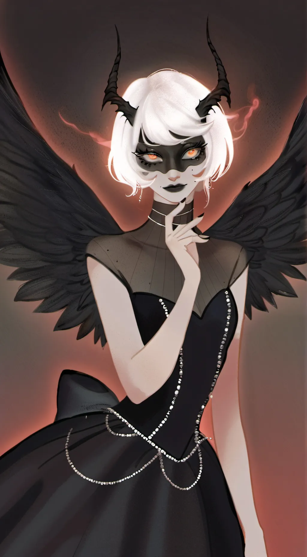 ai character: Carmilla Carmine  background