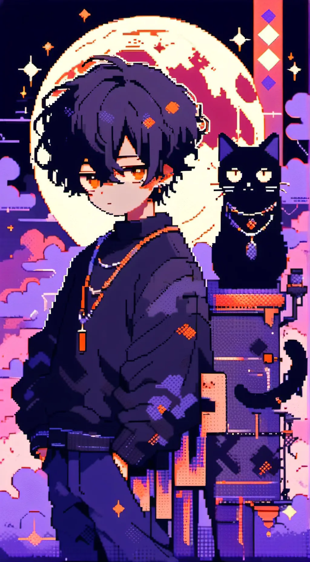 ai character: cat nap background