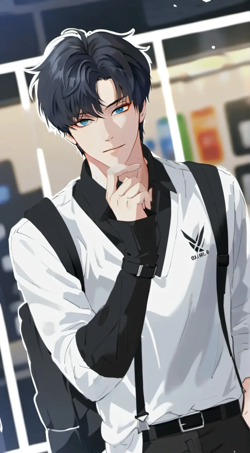 ai character: Mickey~ background