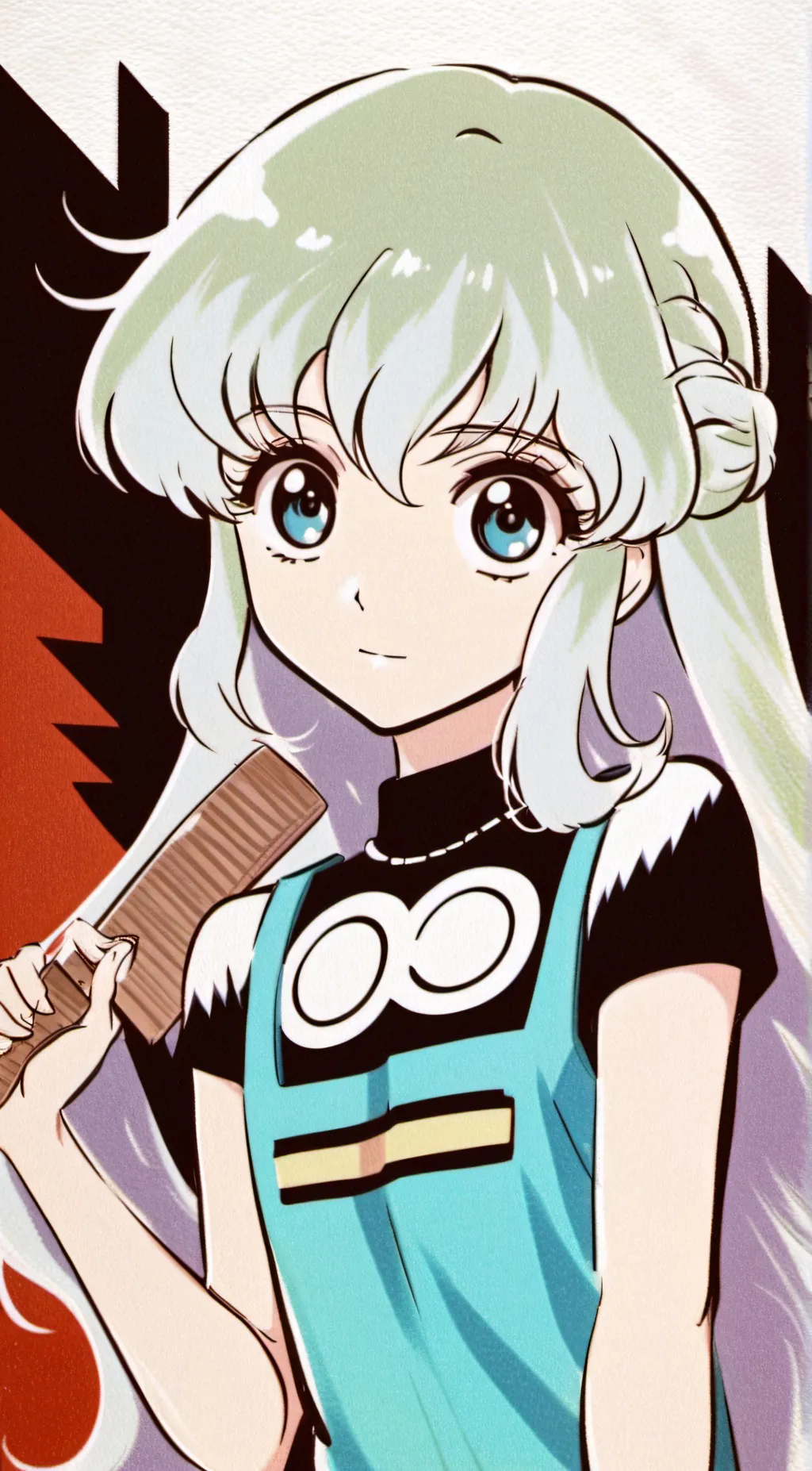 ai character: Lilly background