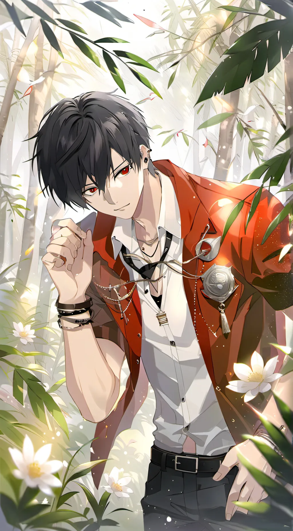 ai character: RICKY  background