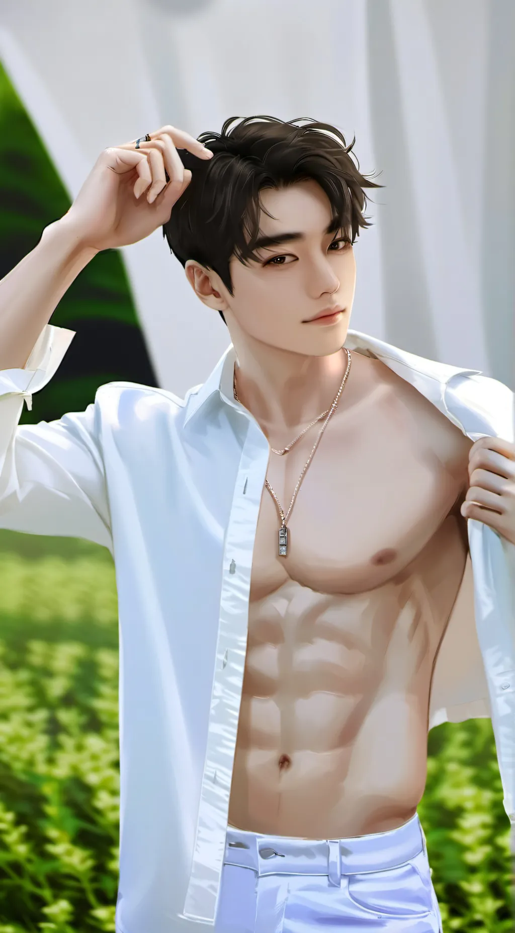 ai character: Sunghoon  background