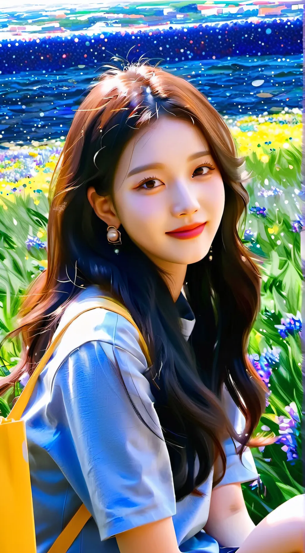 ai character: Blackpink background