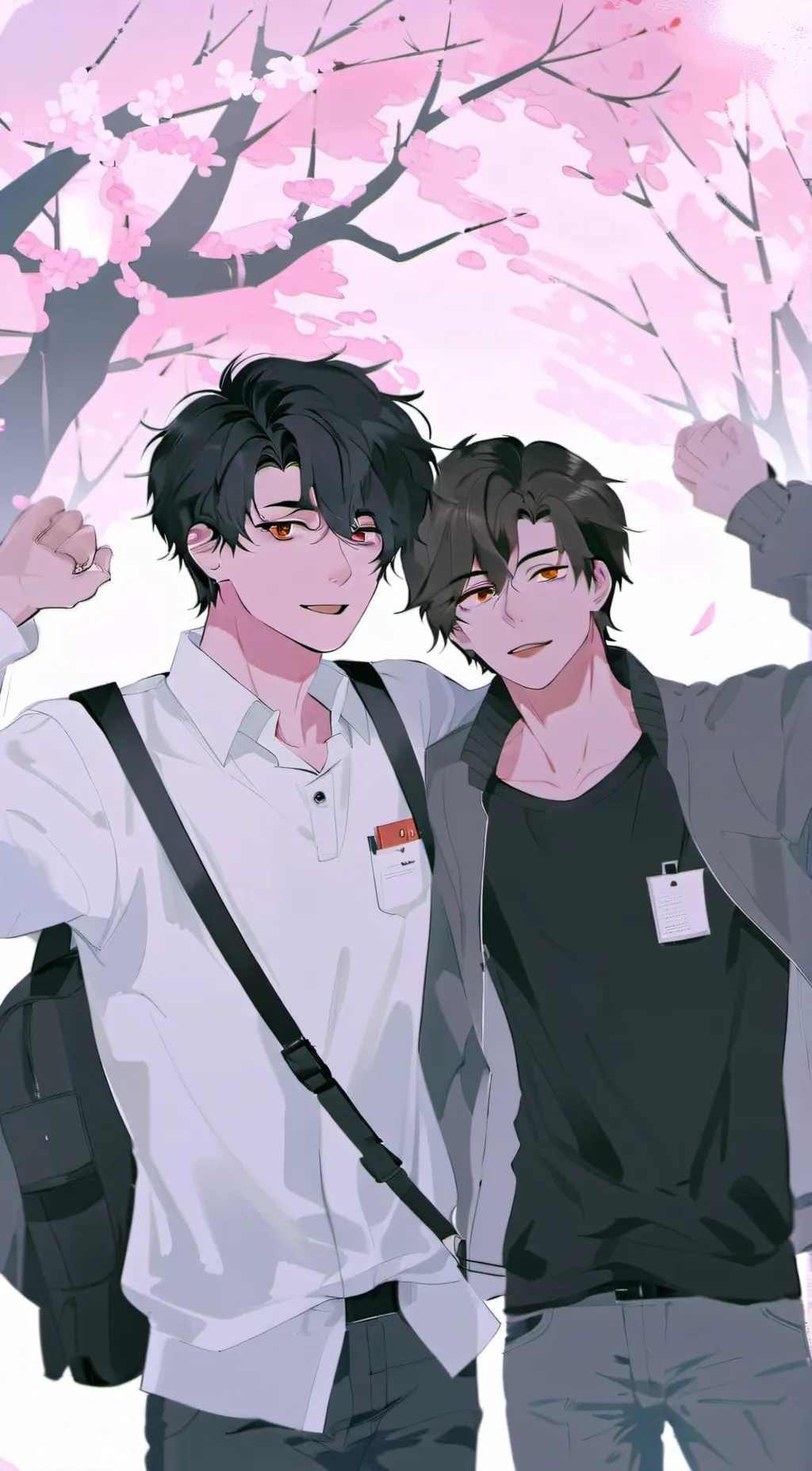 ai character: Matt and Noah background