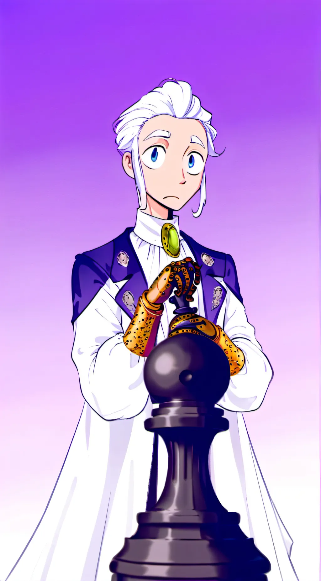 ai character: Anime Kinger background