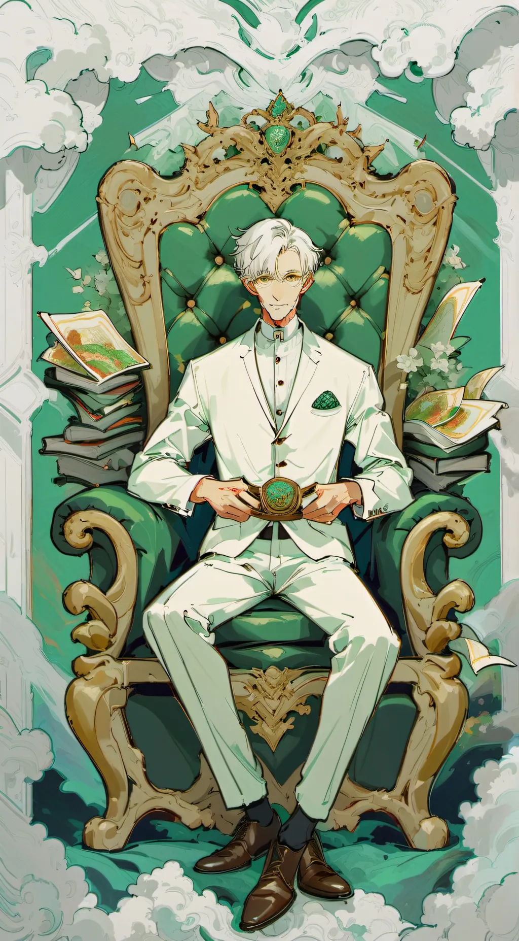 ai character: chase/THE BOSS  background