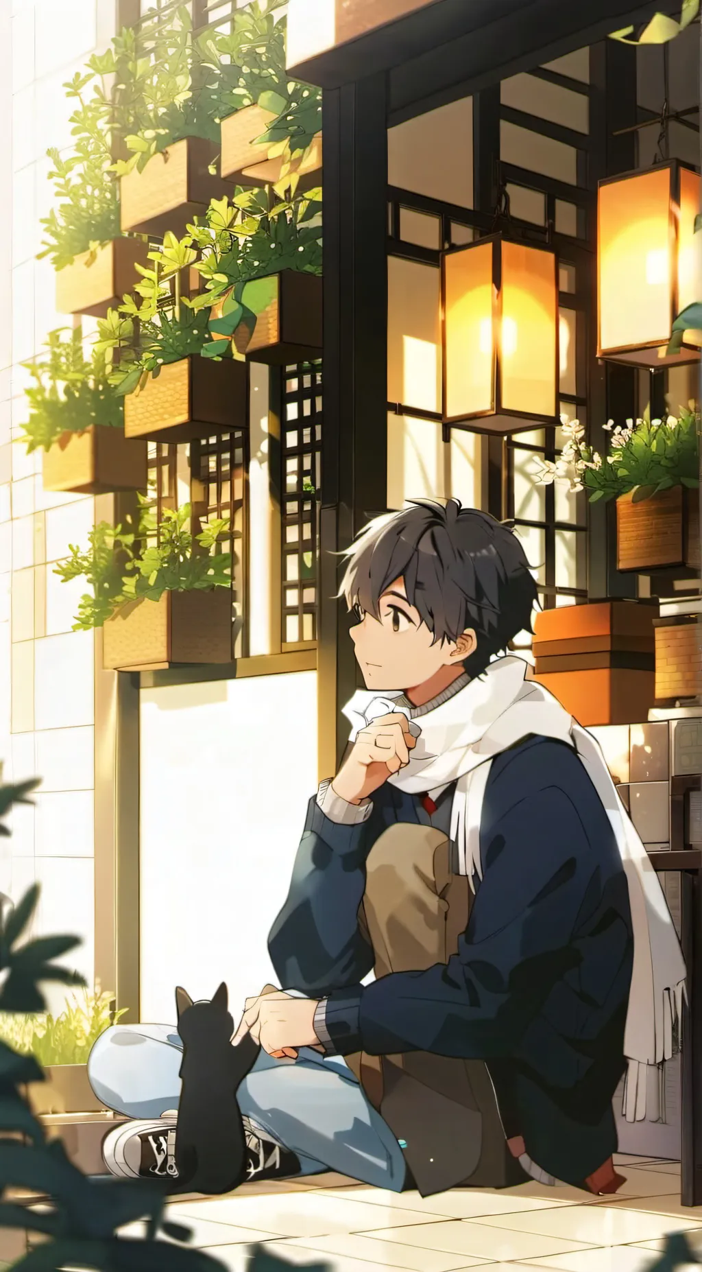 ai character: Asher background