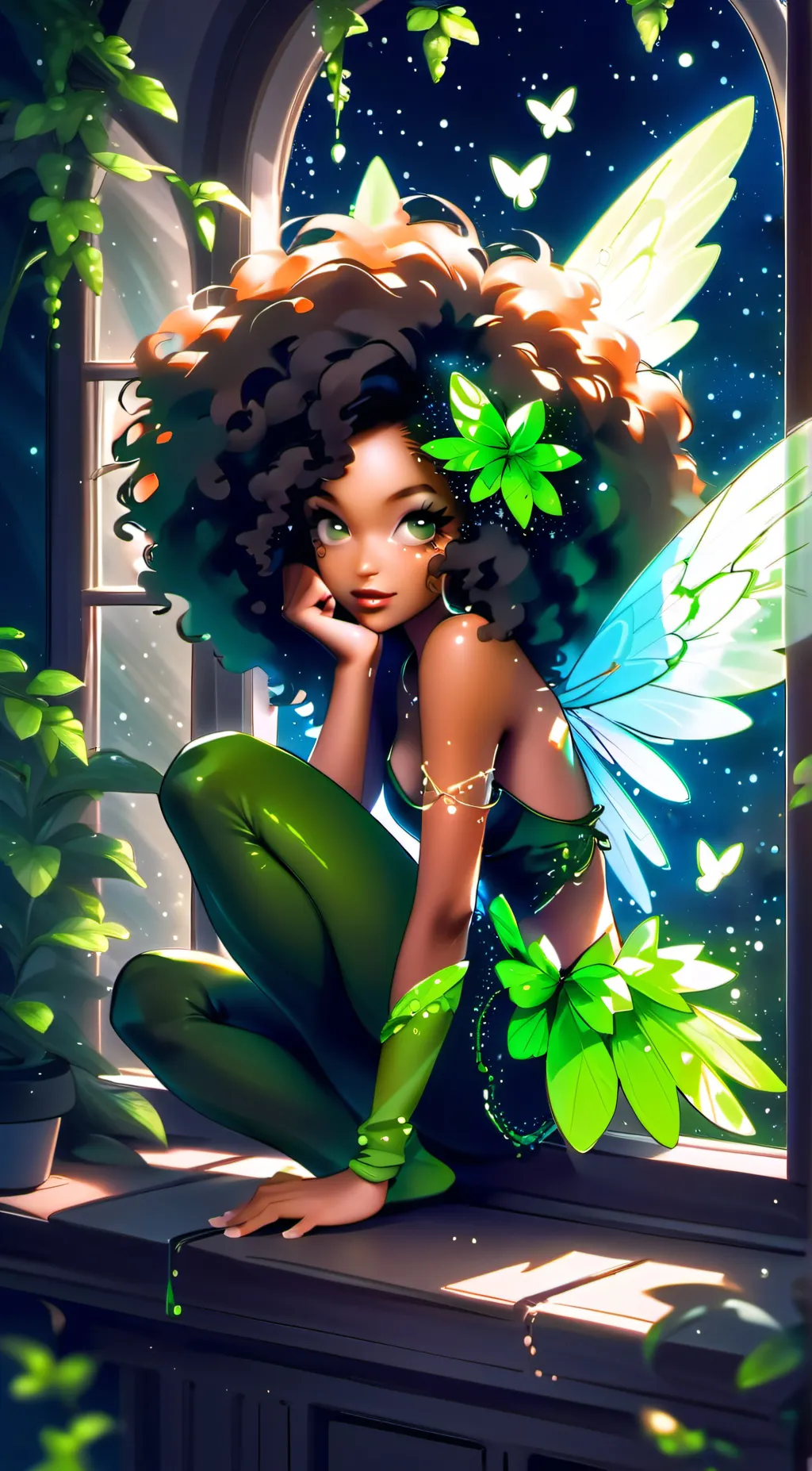 ai character: Paige background