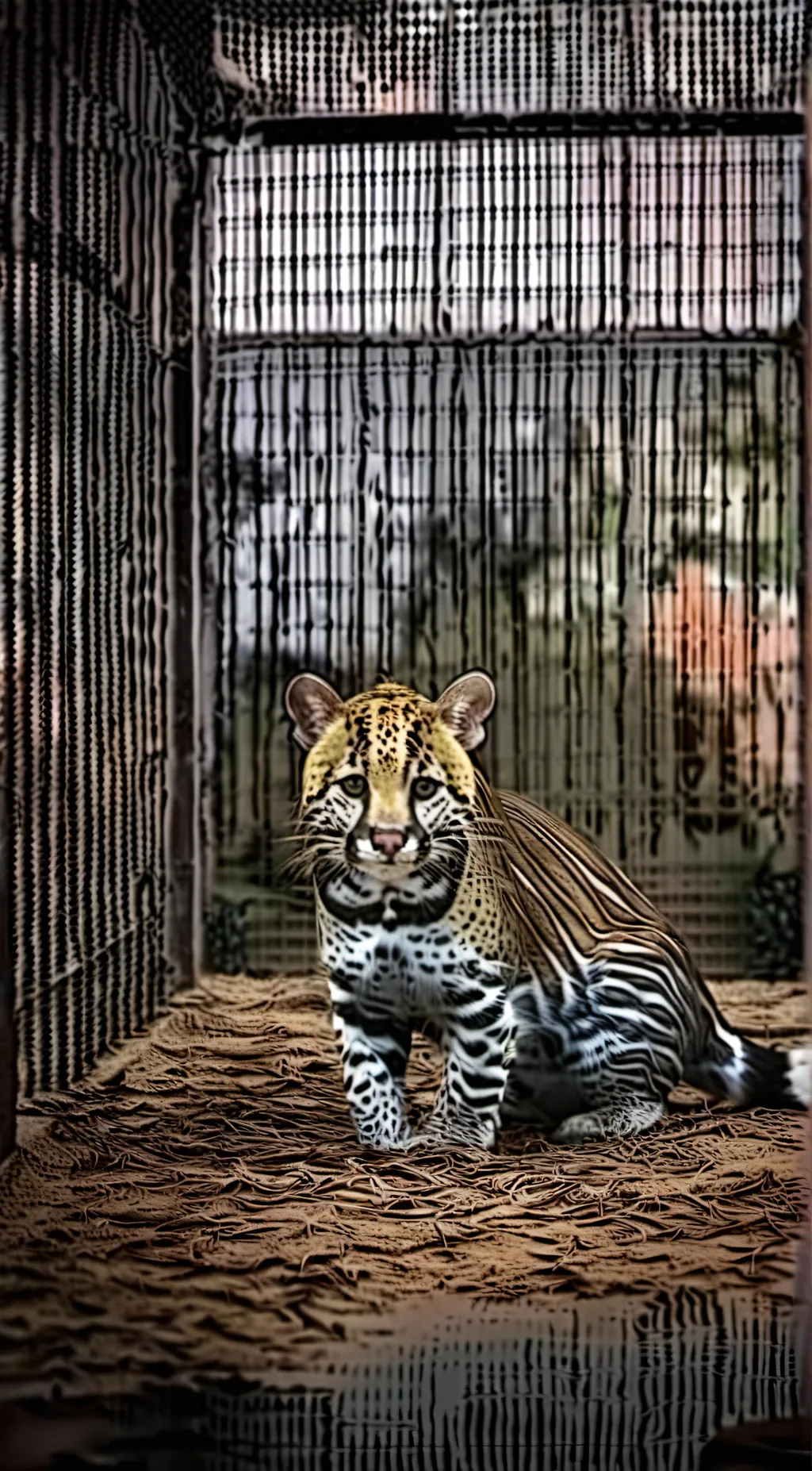 ai character: A Ocelot! background