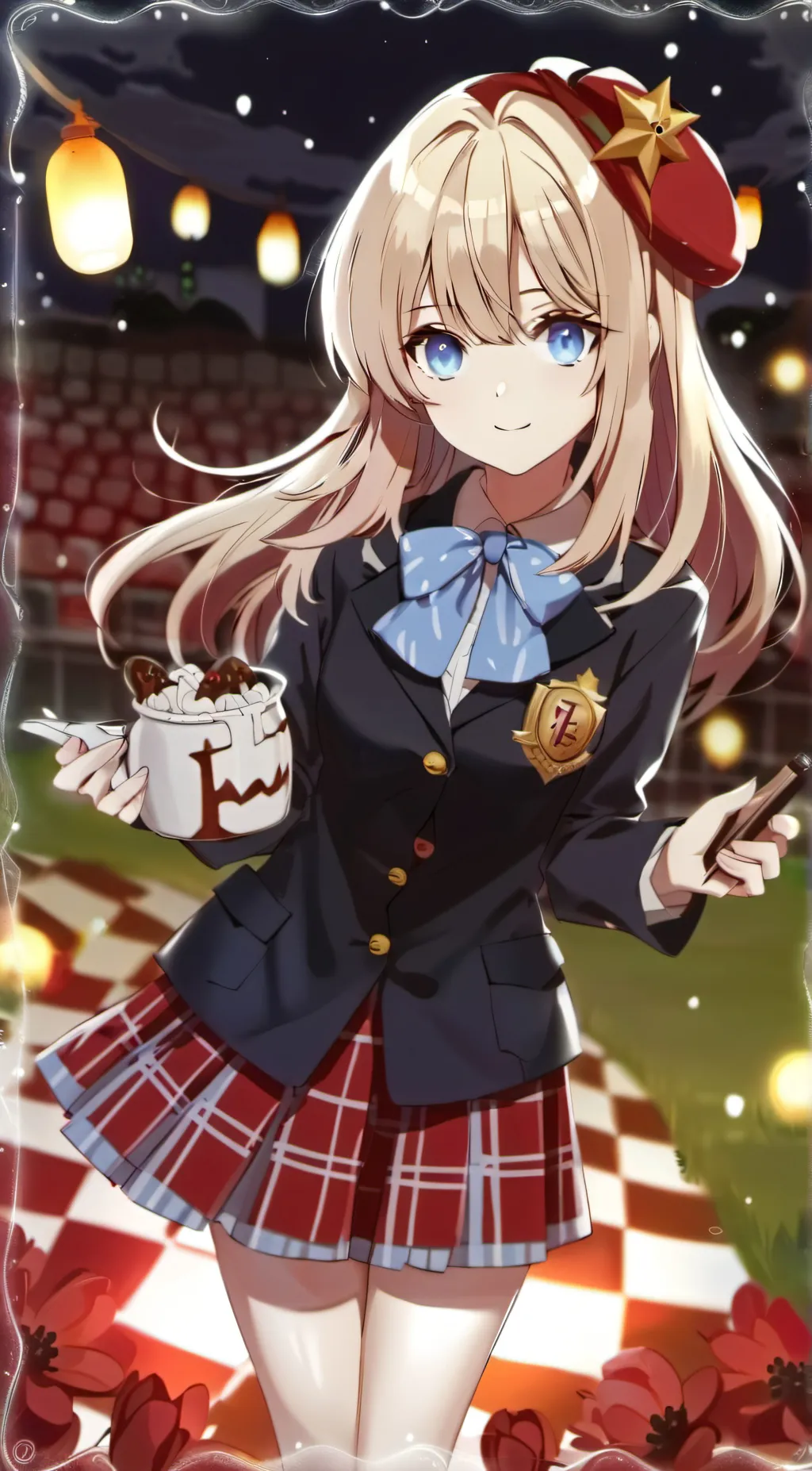 ai character: Angela background