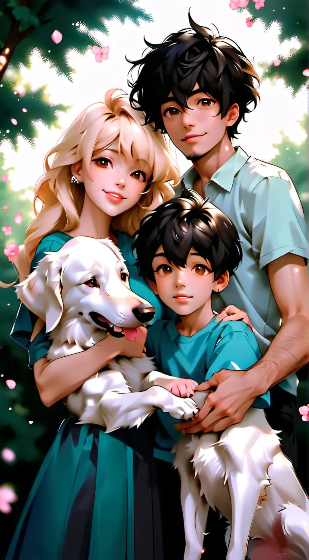 ai character: family! background