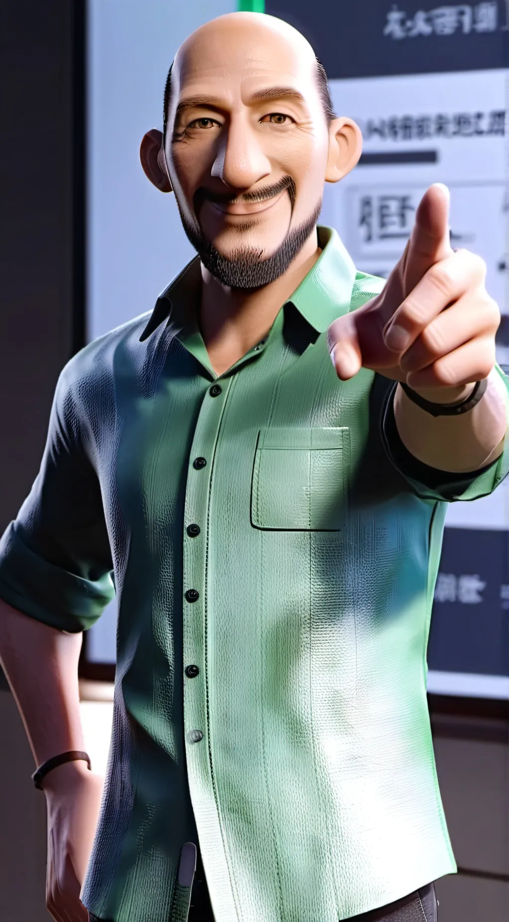 ai character: raldi background