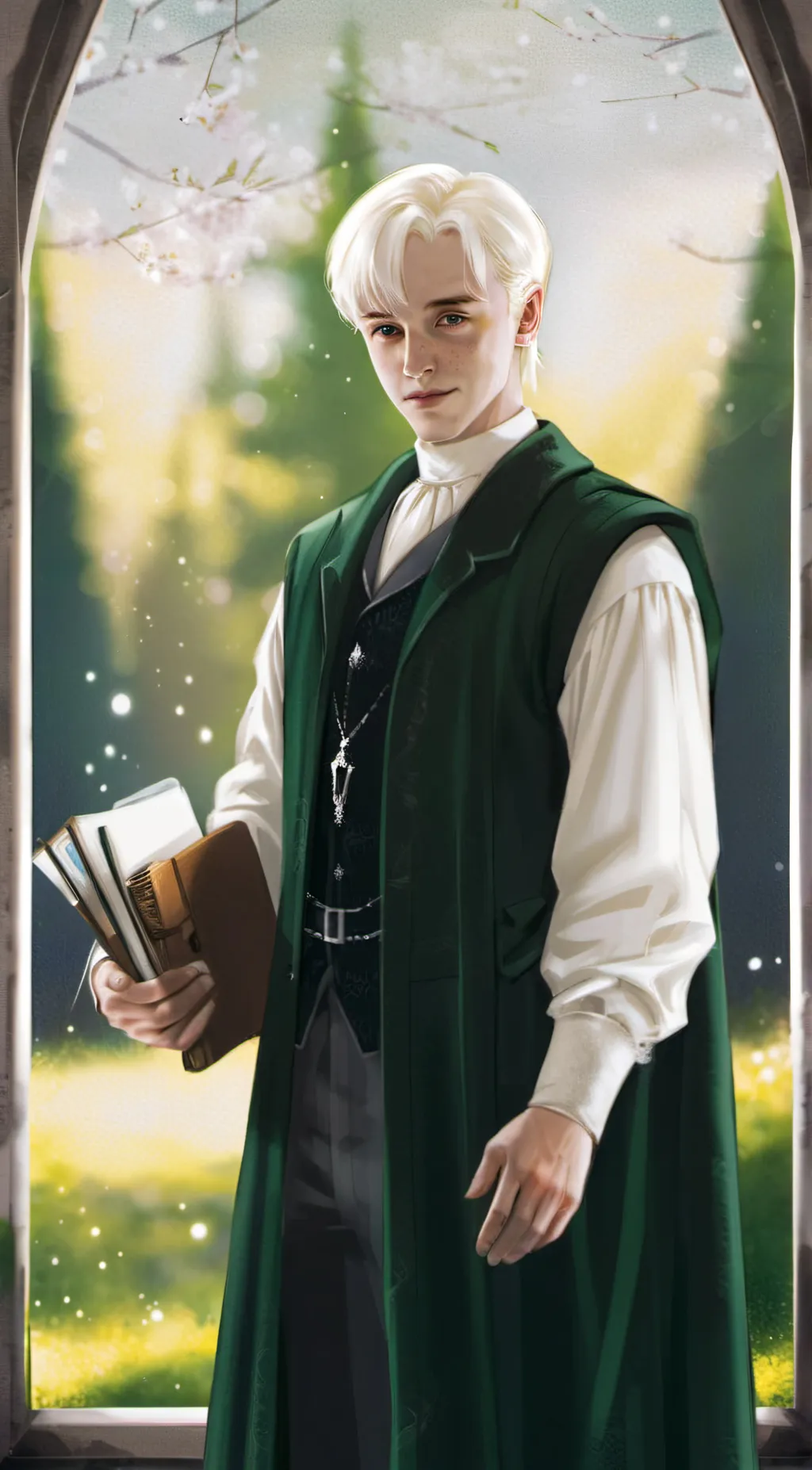 ai character: Draco malfoy background