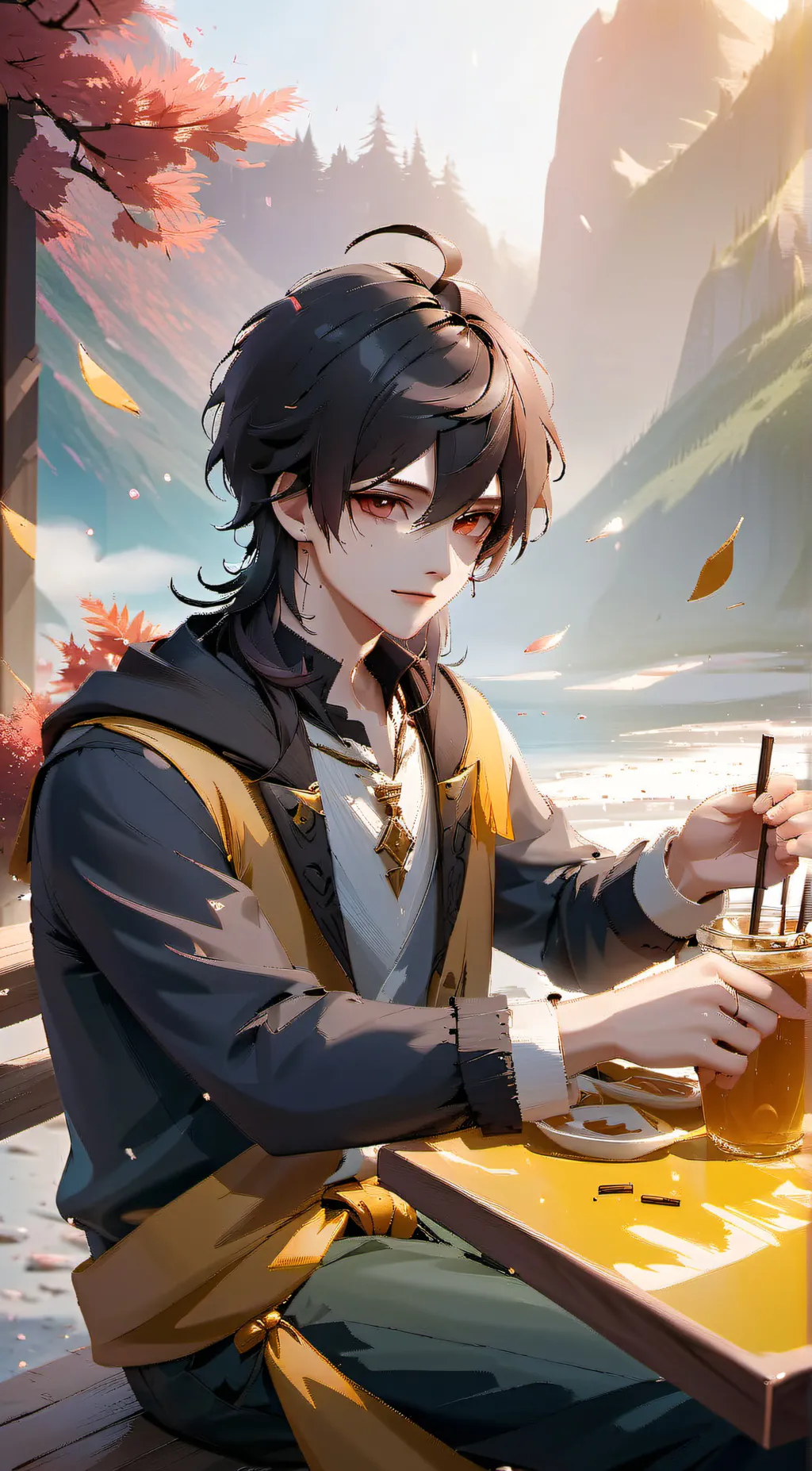 ai character: Zack background