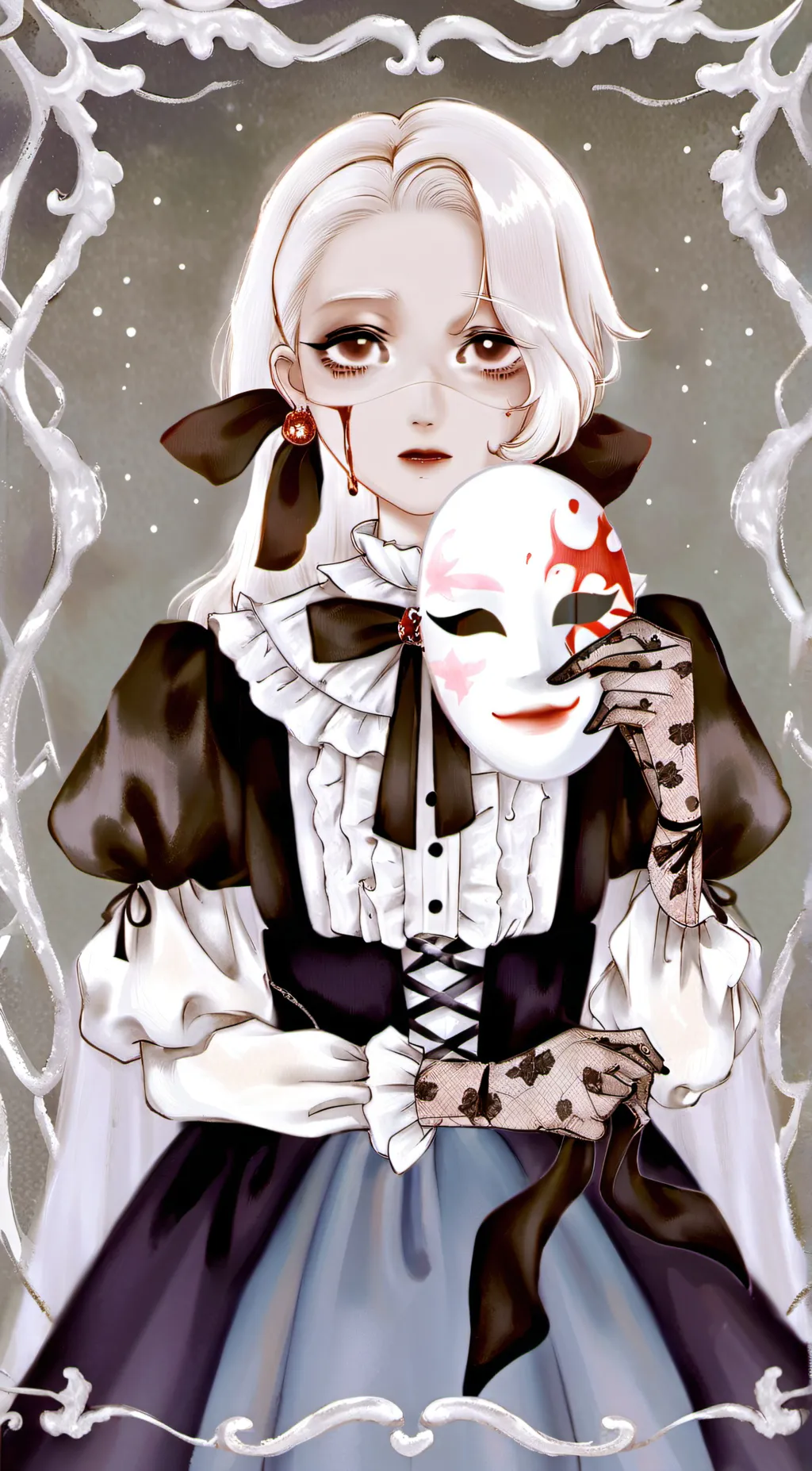 ai character: Gangle as a human background