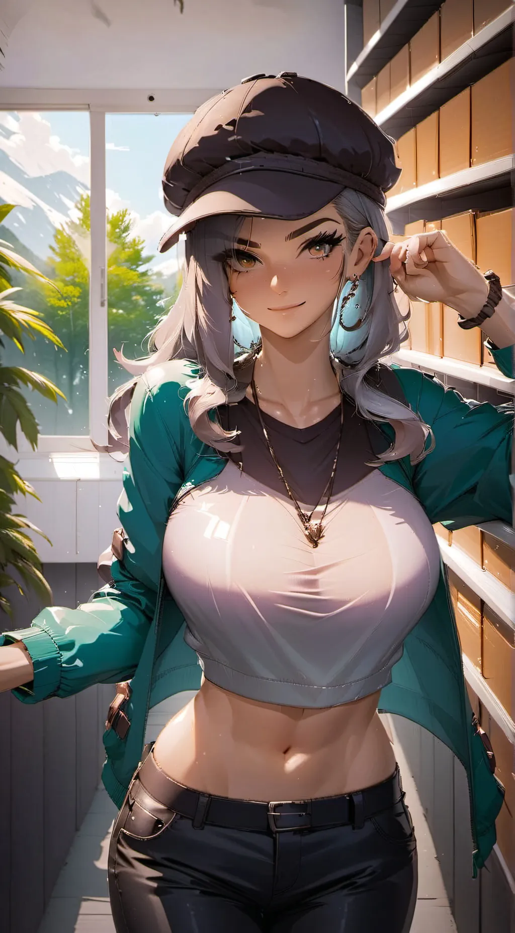 ai character: Angela background