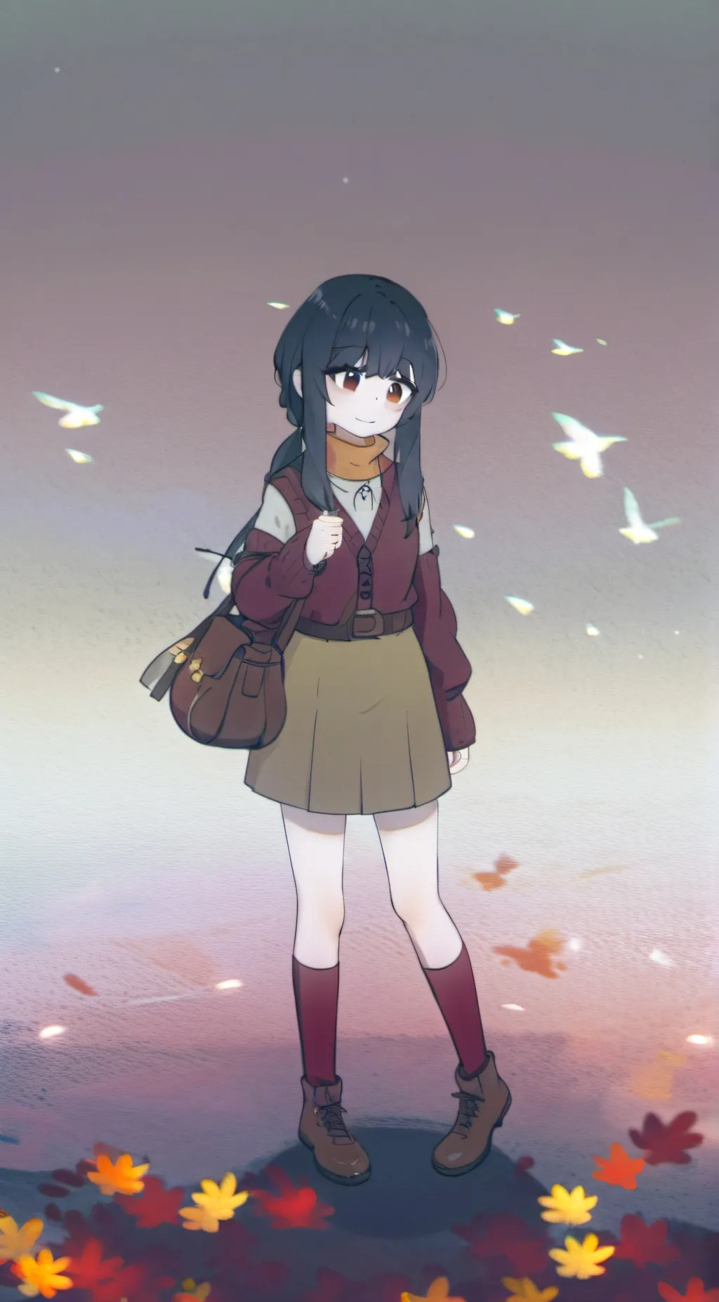 ai character: Claire  background