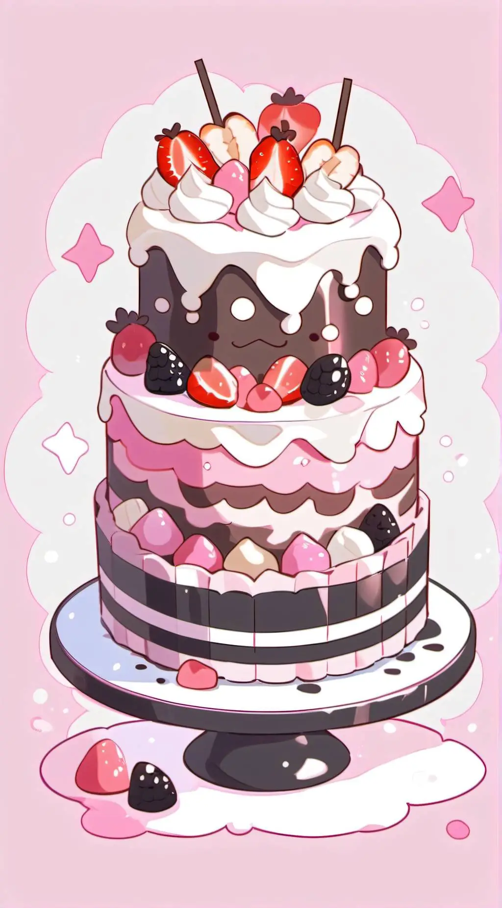 ai character: Candy Chaos! background