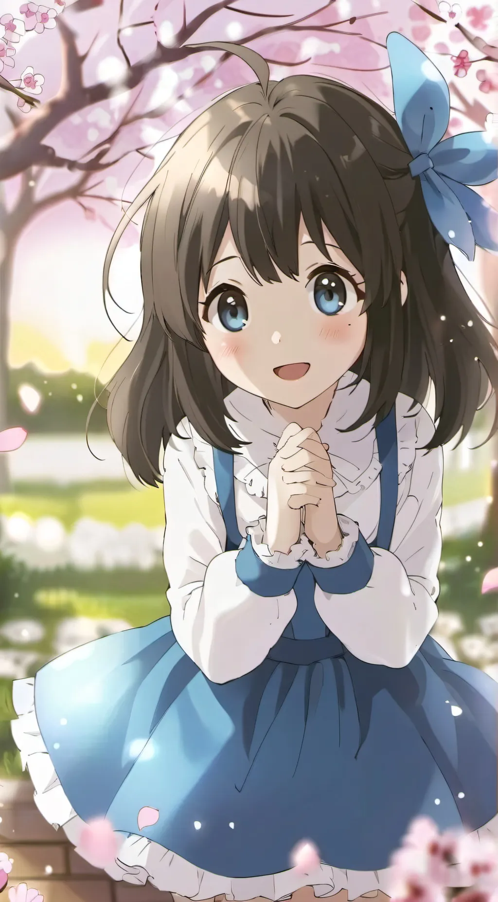 ai character: Amy  background