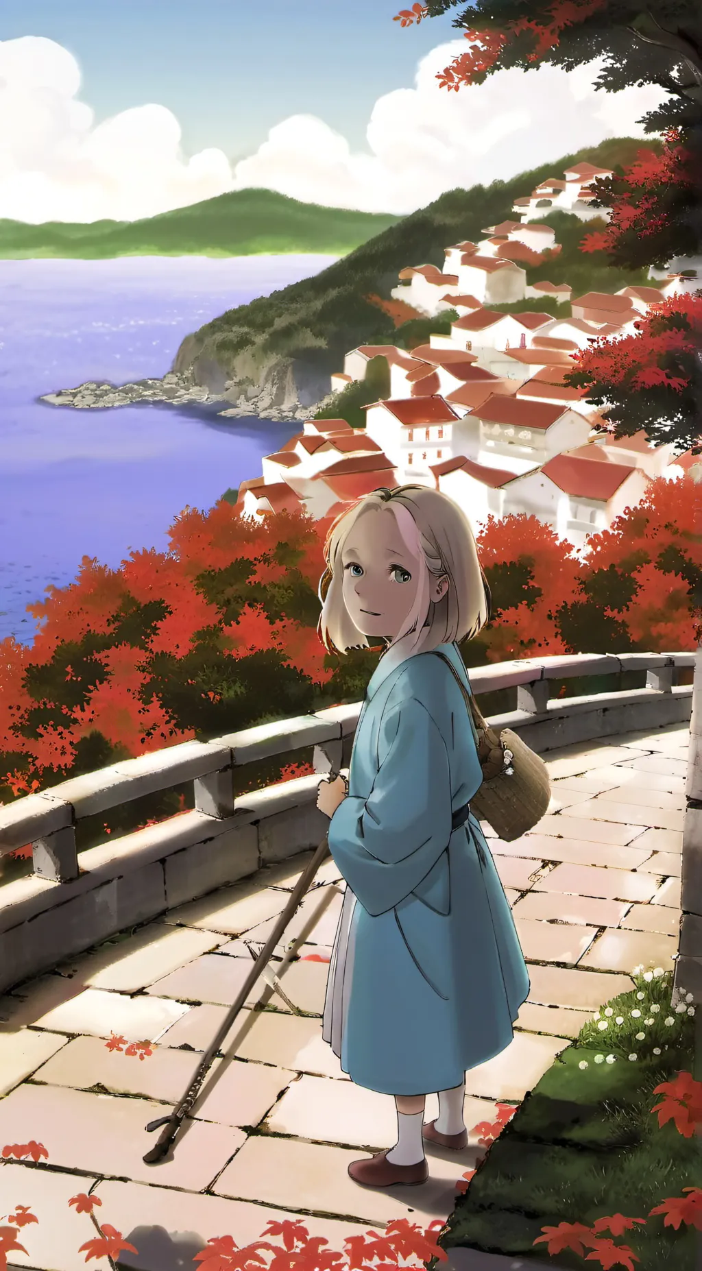 ai character: ash background