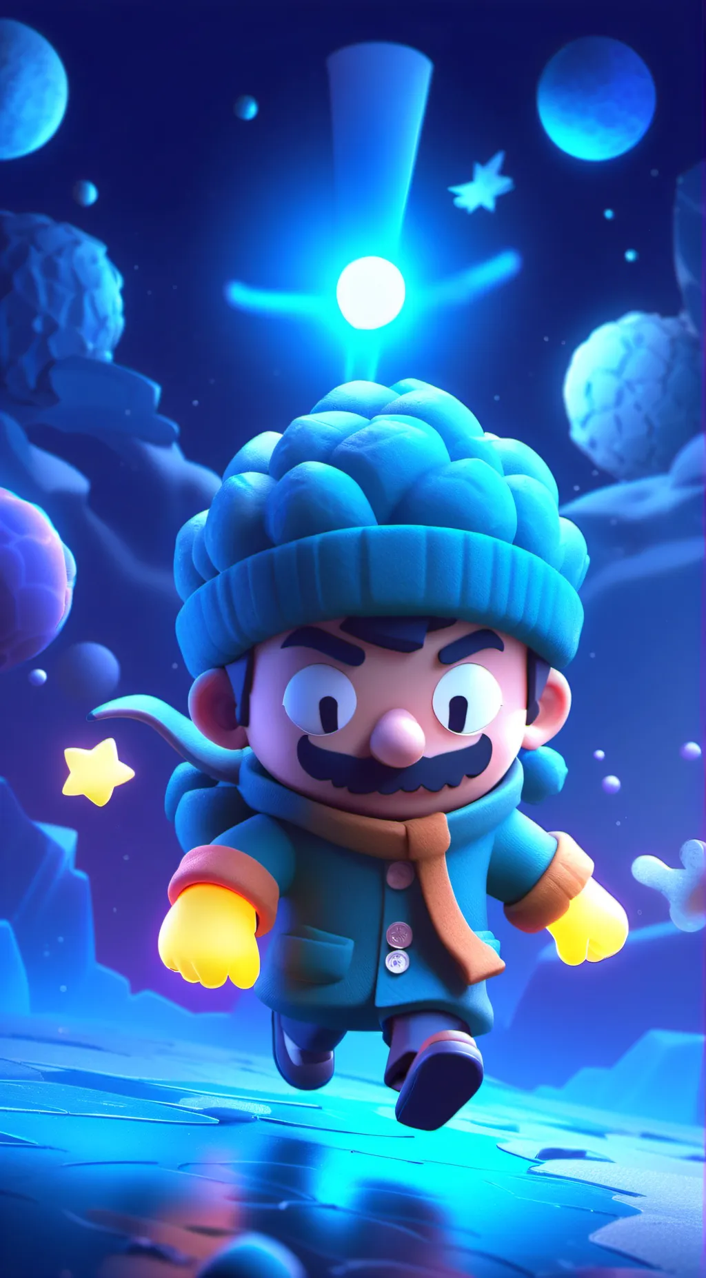 ai character: mario background