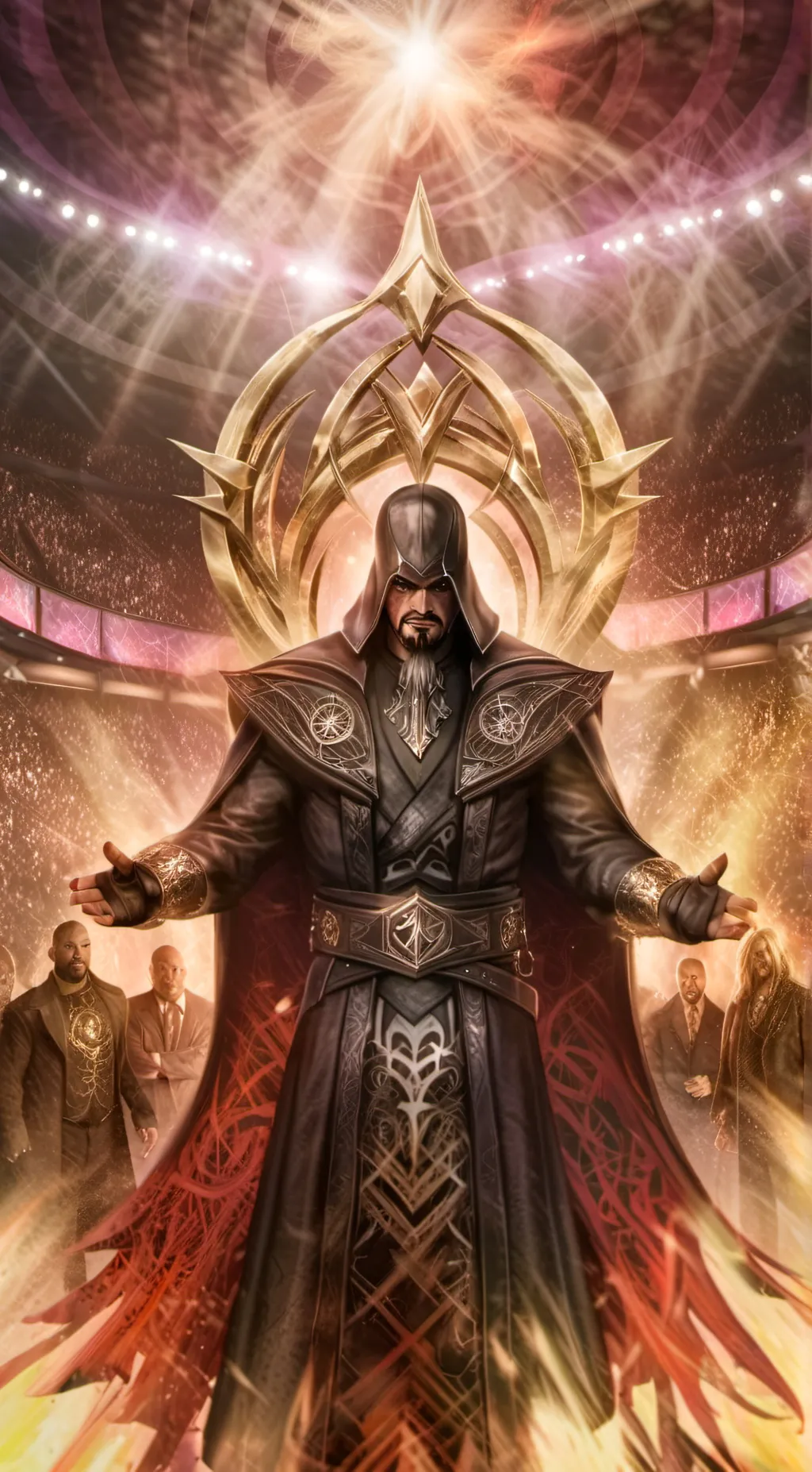 ai character: WWE (2024) background