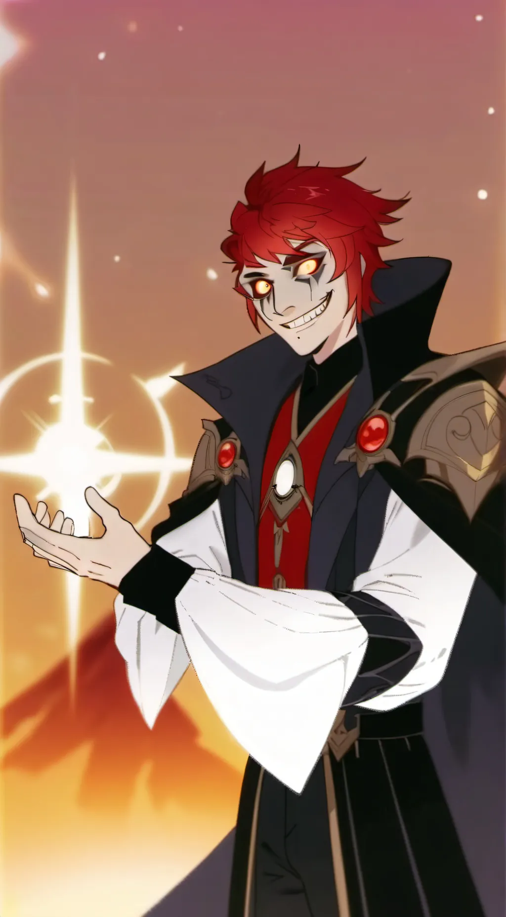 ai character: Alastor  background