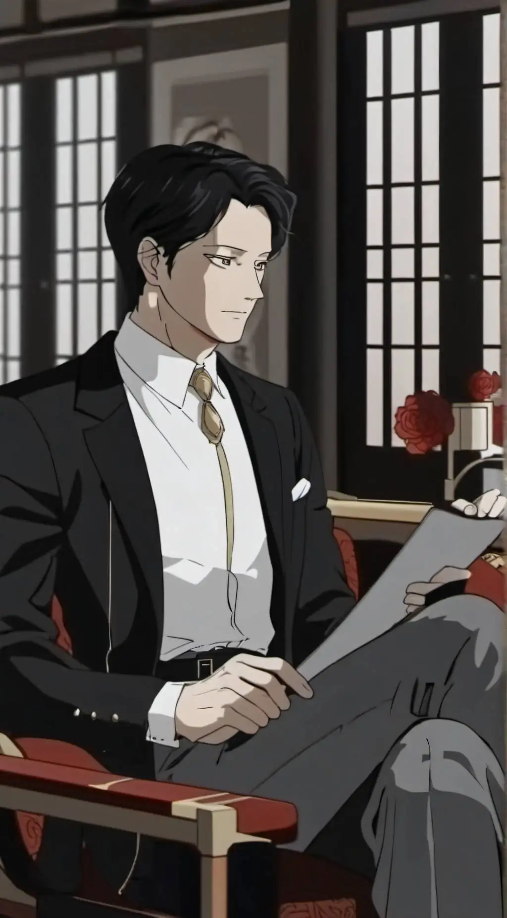 ai character: Mha background