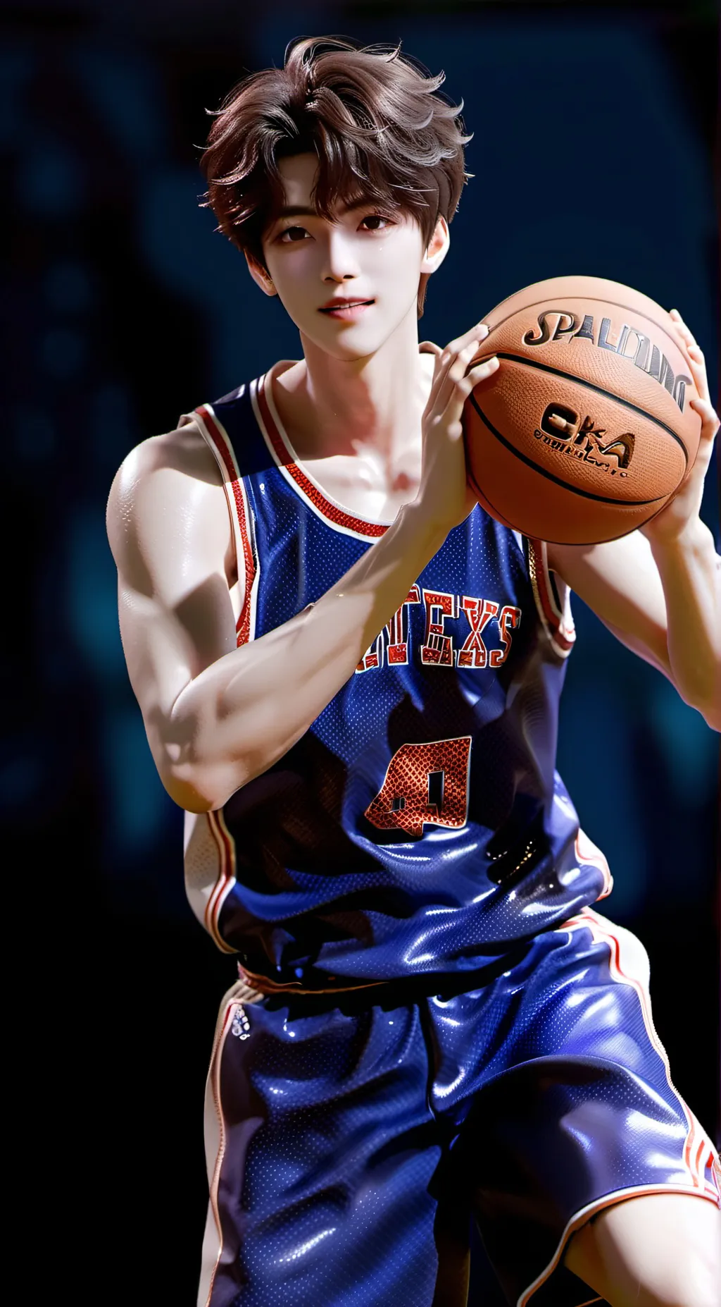 ai character: minjun  background