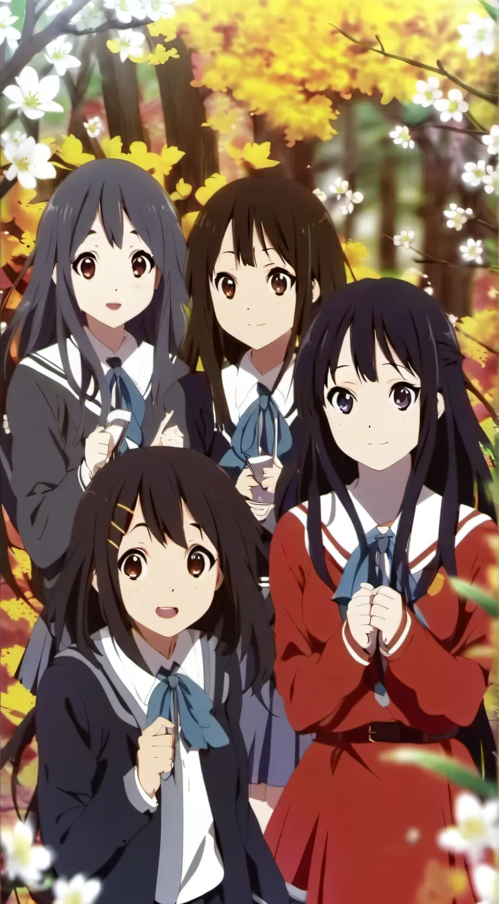 ai character: All Girls School background