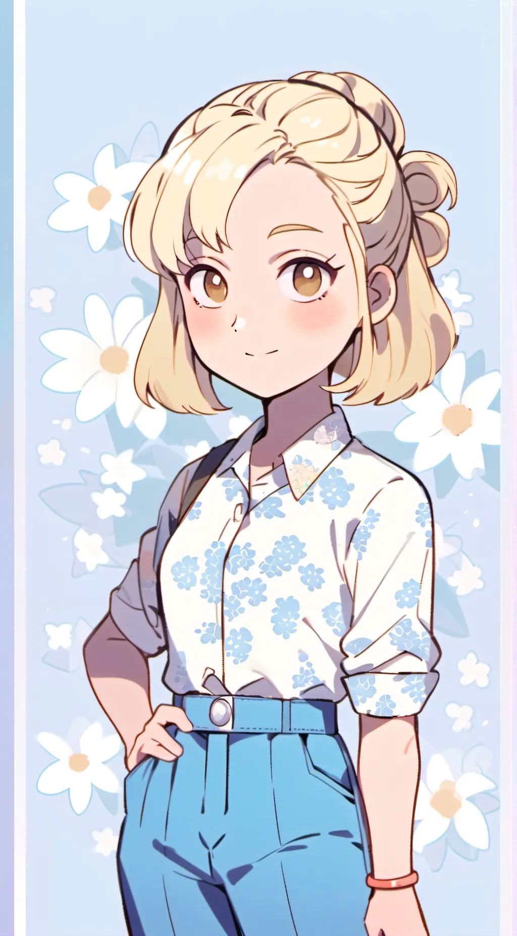 ai character: My beautiful mom❤ background