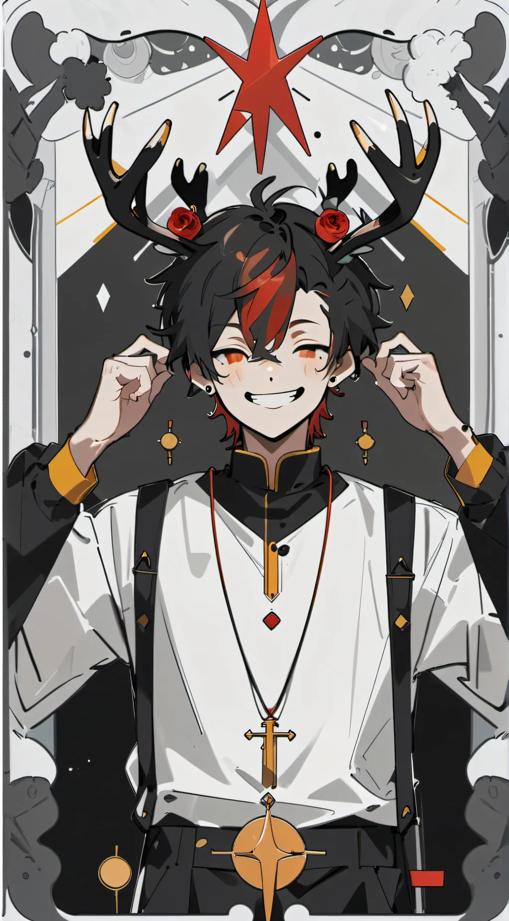 ai character: Alastor (Hh) background