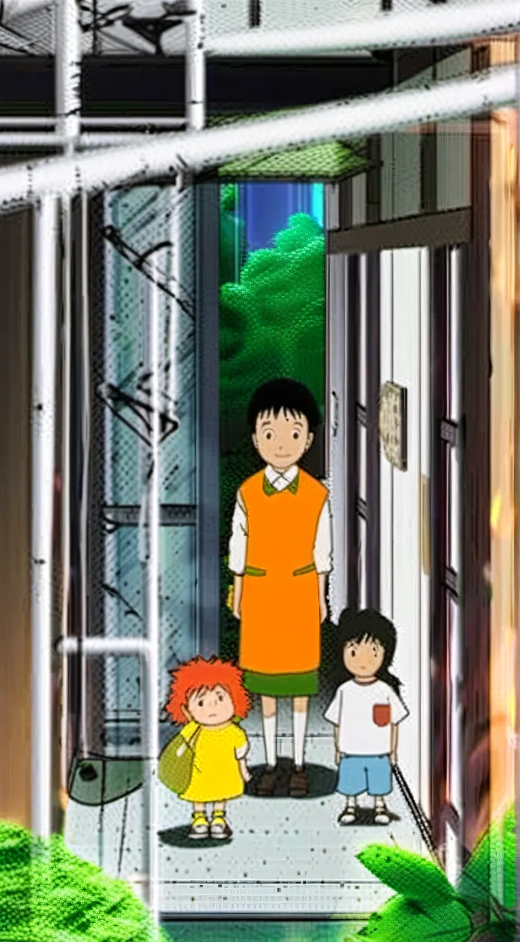 ai character: Totoro background