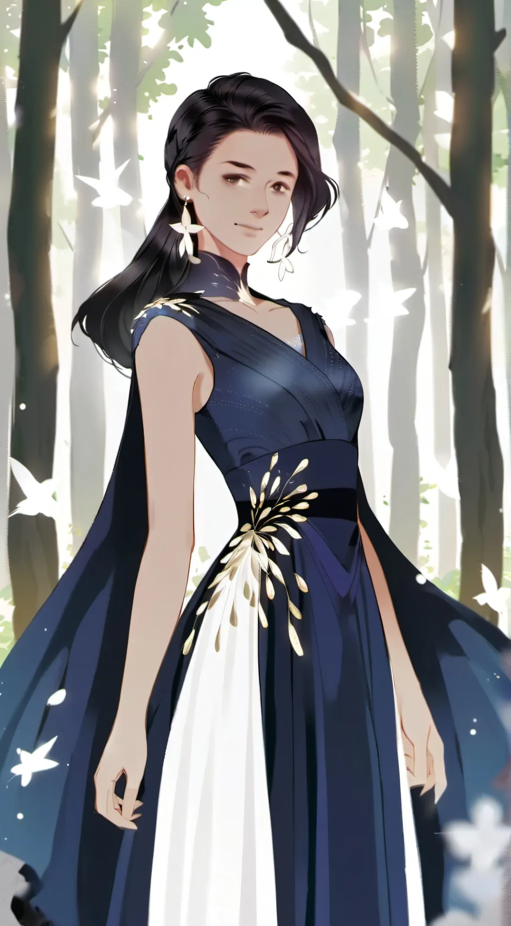 ai character: popper but evil background