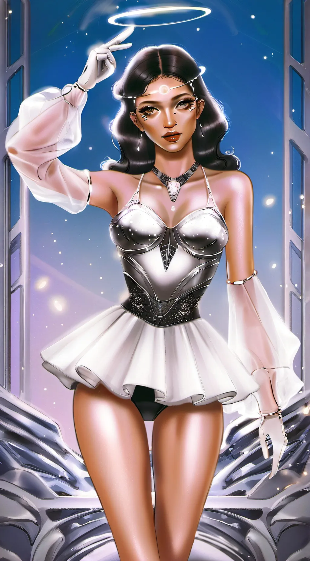 ai character: Ice spice🧊 background