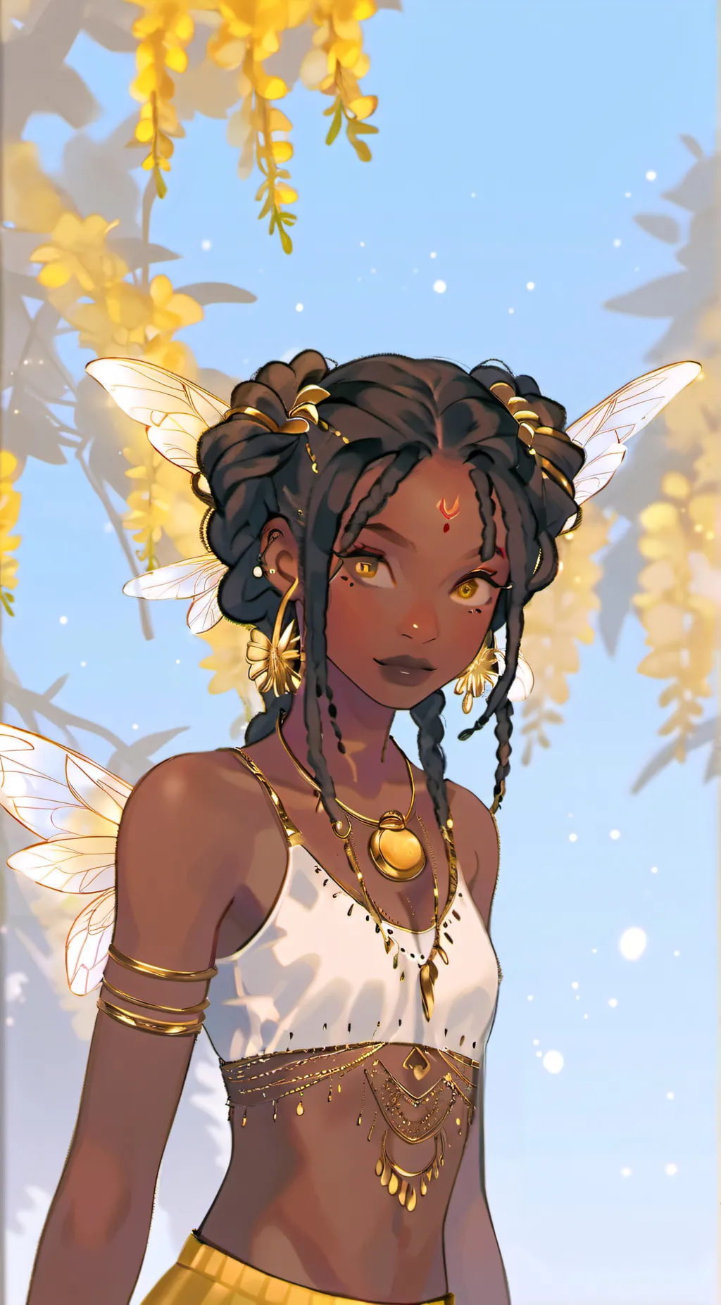 ai character: Dixie background