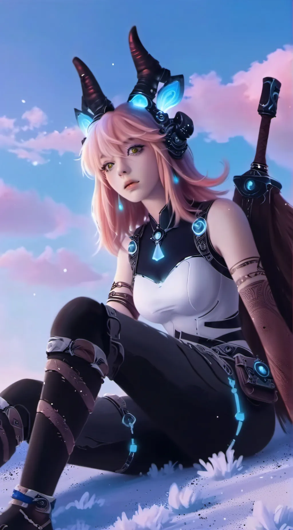 ai character: Usagi background