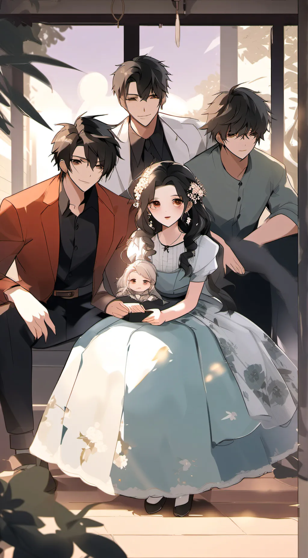 ai character: Eric/Zen/Lixe/Ava background