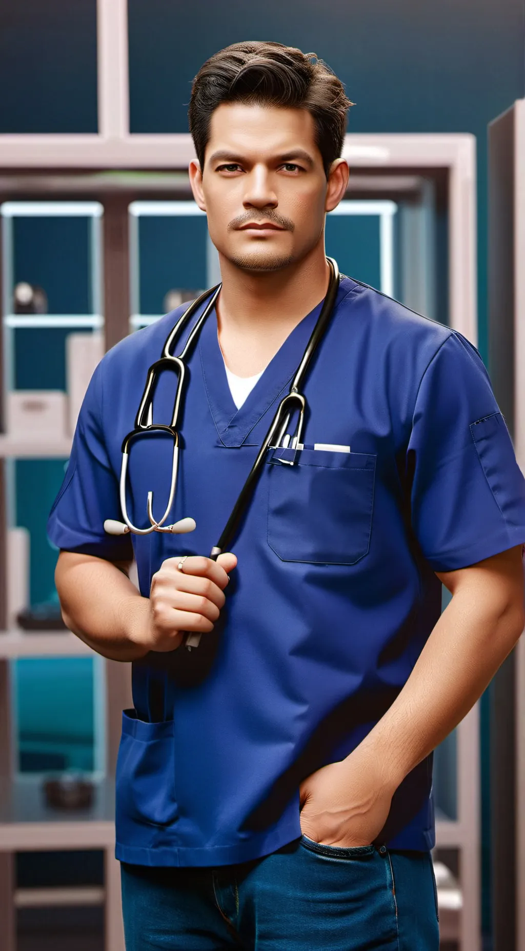 ai character: Neil Melendez background