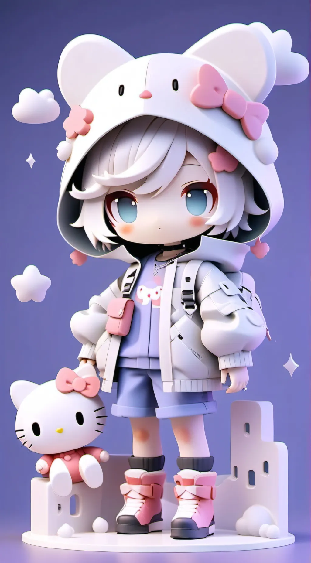 ai character: kat background