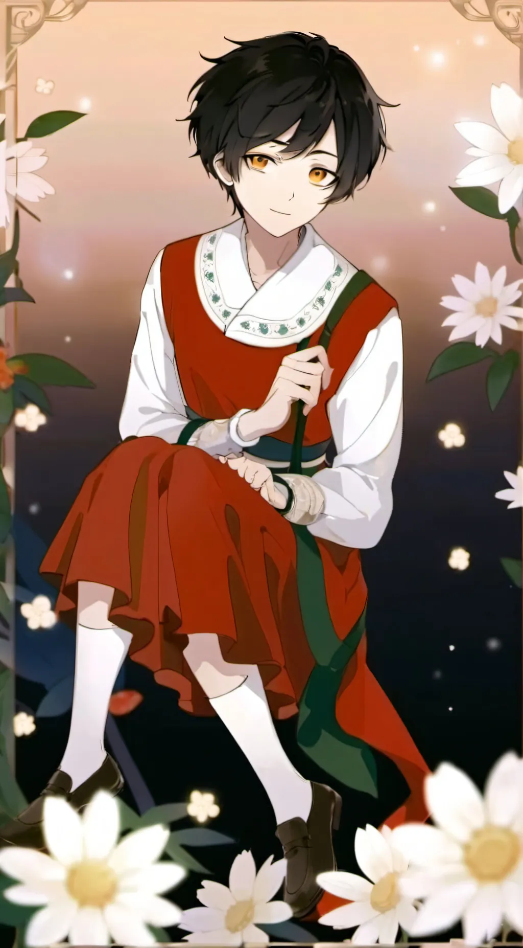 ai character: simon background