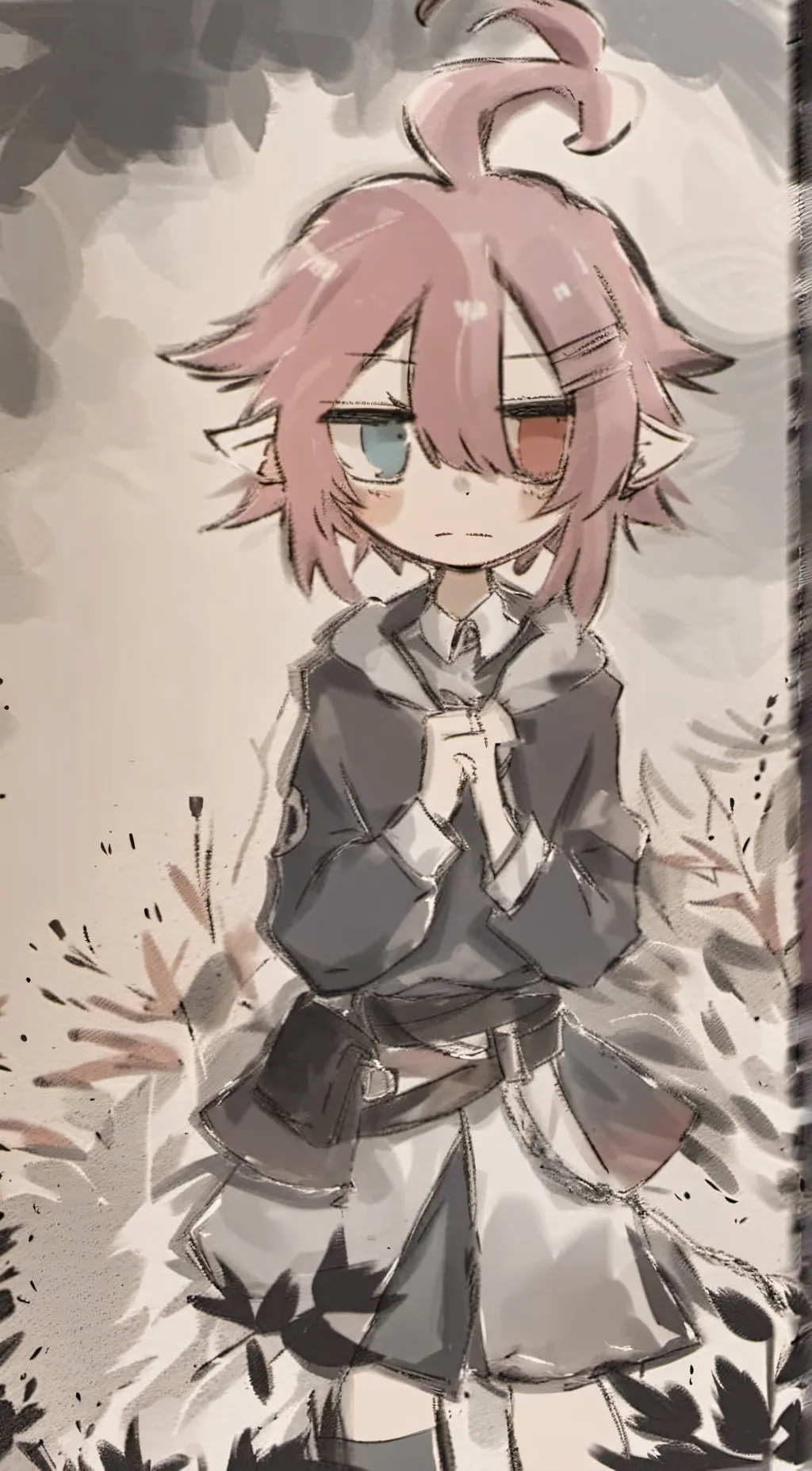 ai character: Mochi background