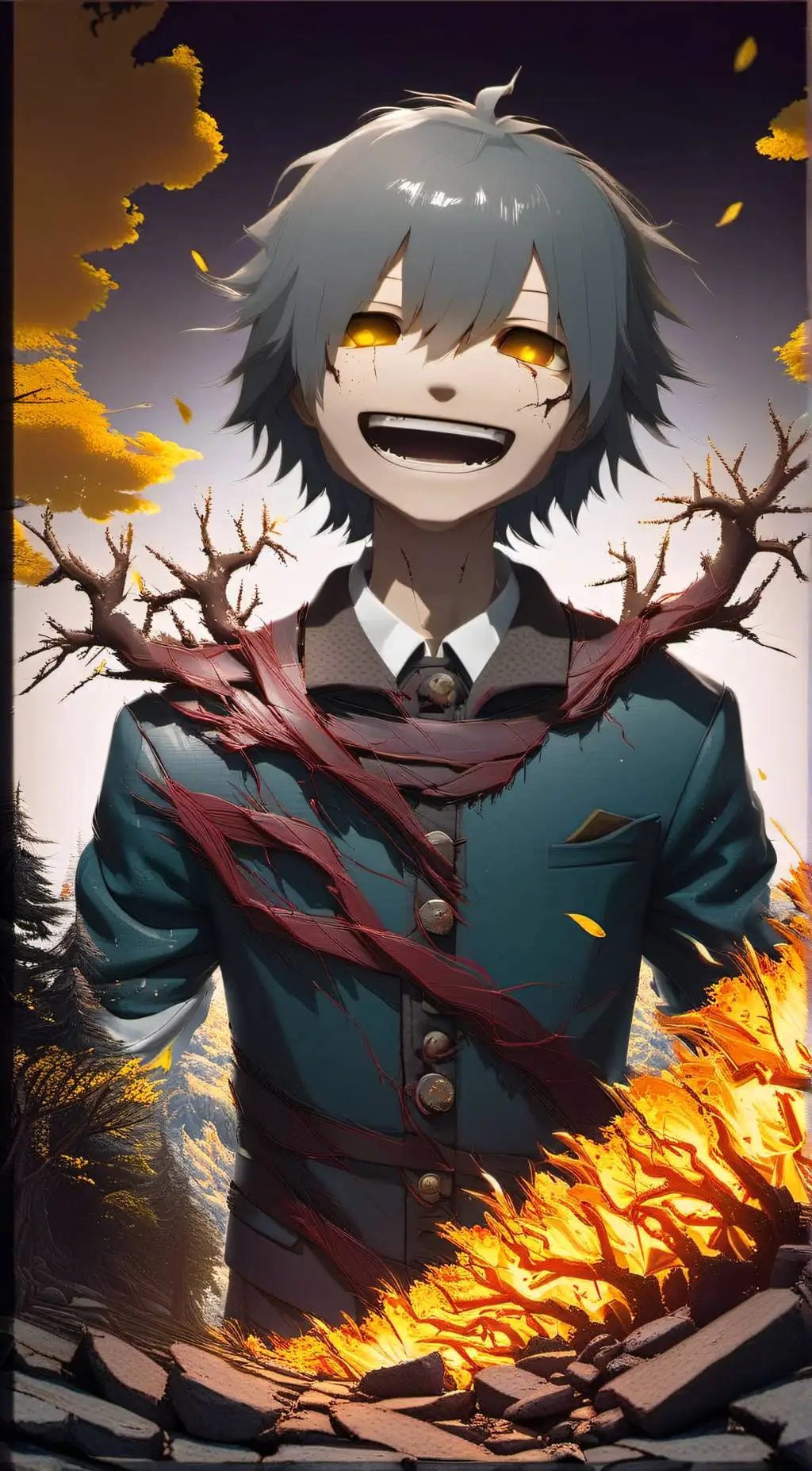 ai character: Felix K7-ø  background