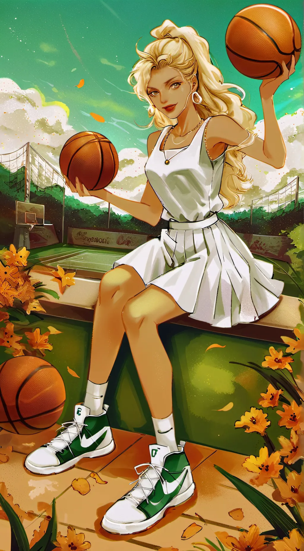 ai character: diana background