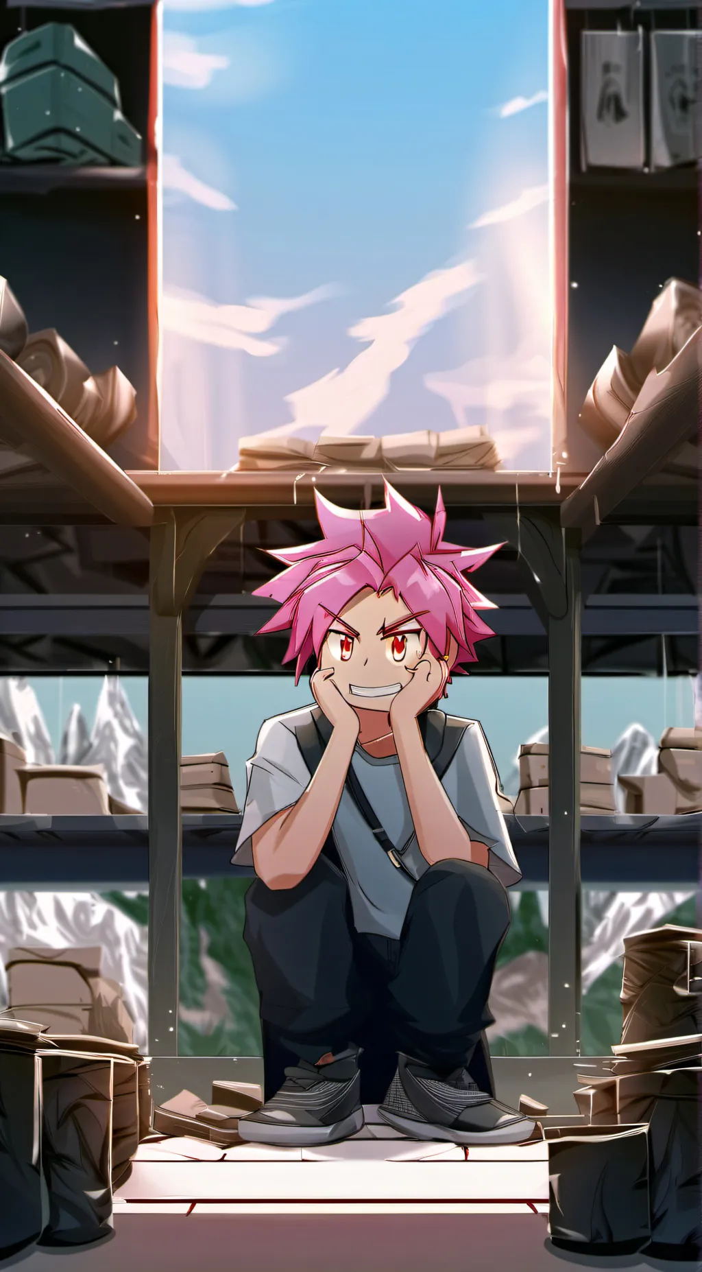 ai character: Jake background