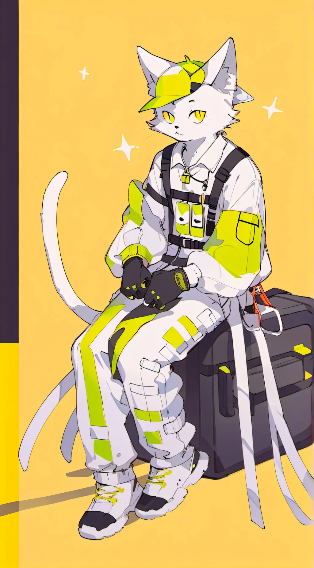 ai character: Axist background