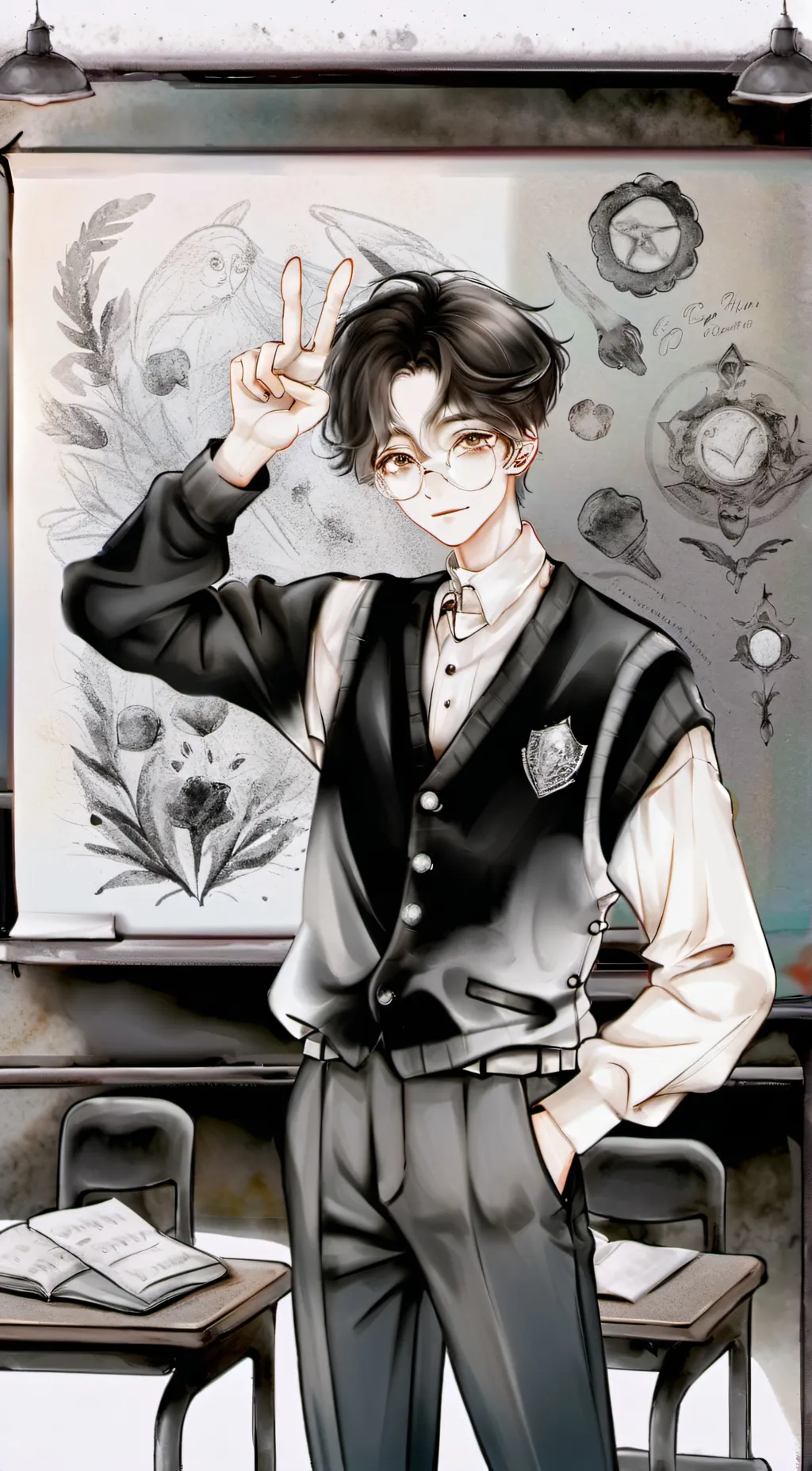 ai character: mr ace background